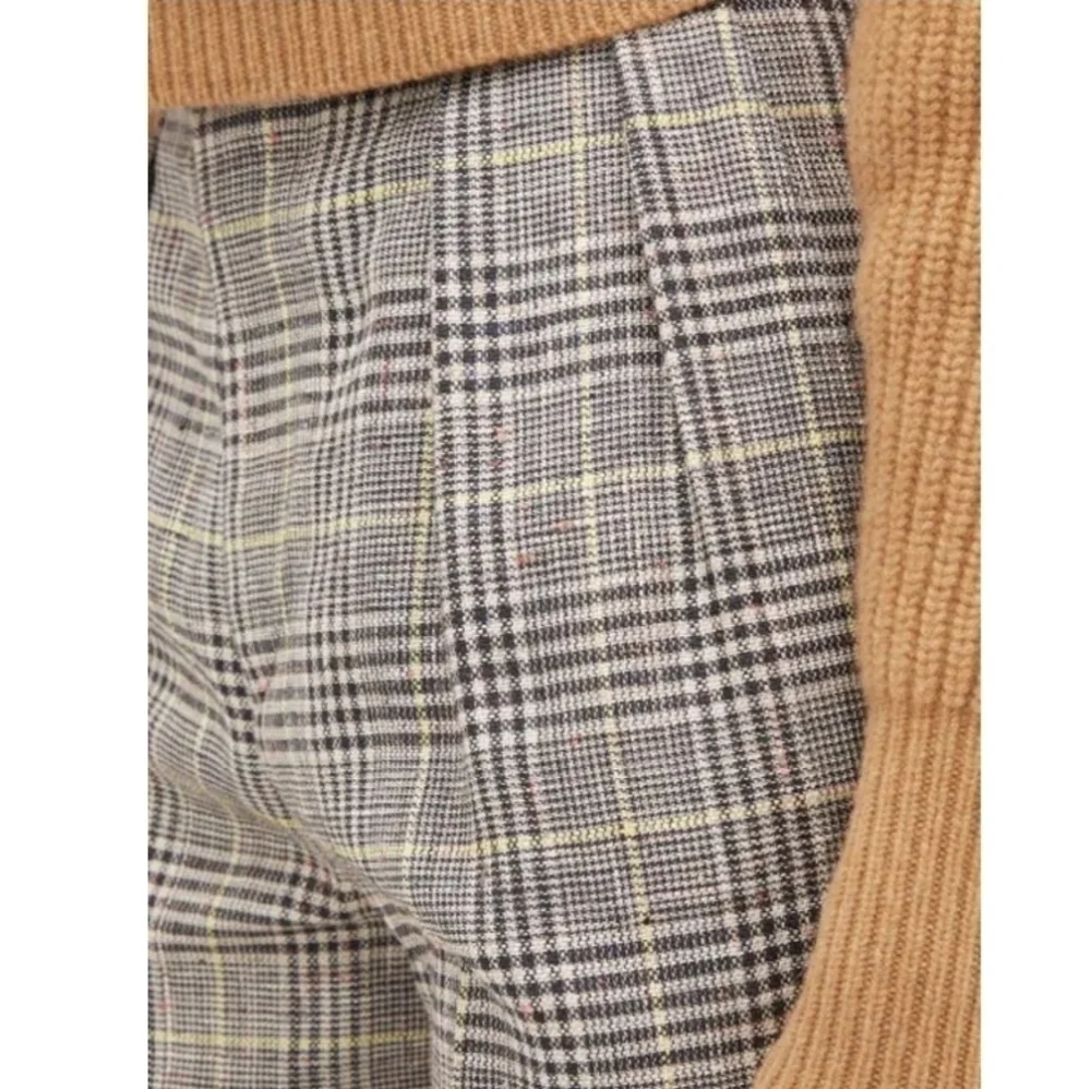New ISABEL MARANT Ceyo Checked High-Rise Slim Fit Trouser Pants NWT 10 US/42 FR - Picture 5 of 15